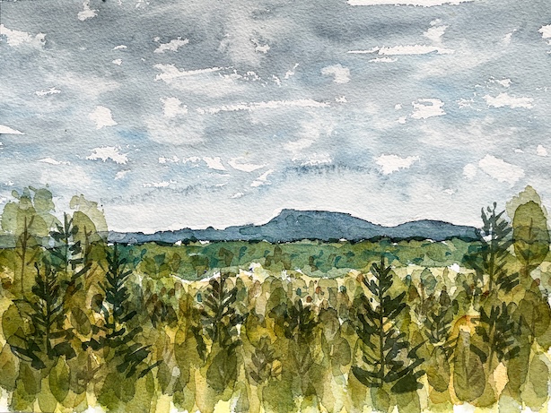 Akvarelleja syksyltä